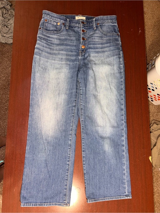 Madewell Denim - Madewell Light Blue Wide Leg Jeans